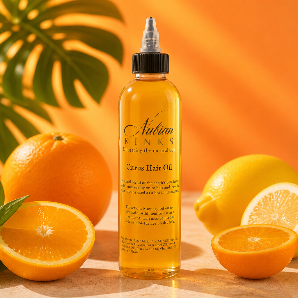 Citrus Hair Oil 8oz.