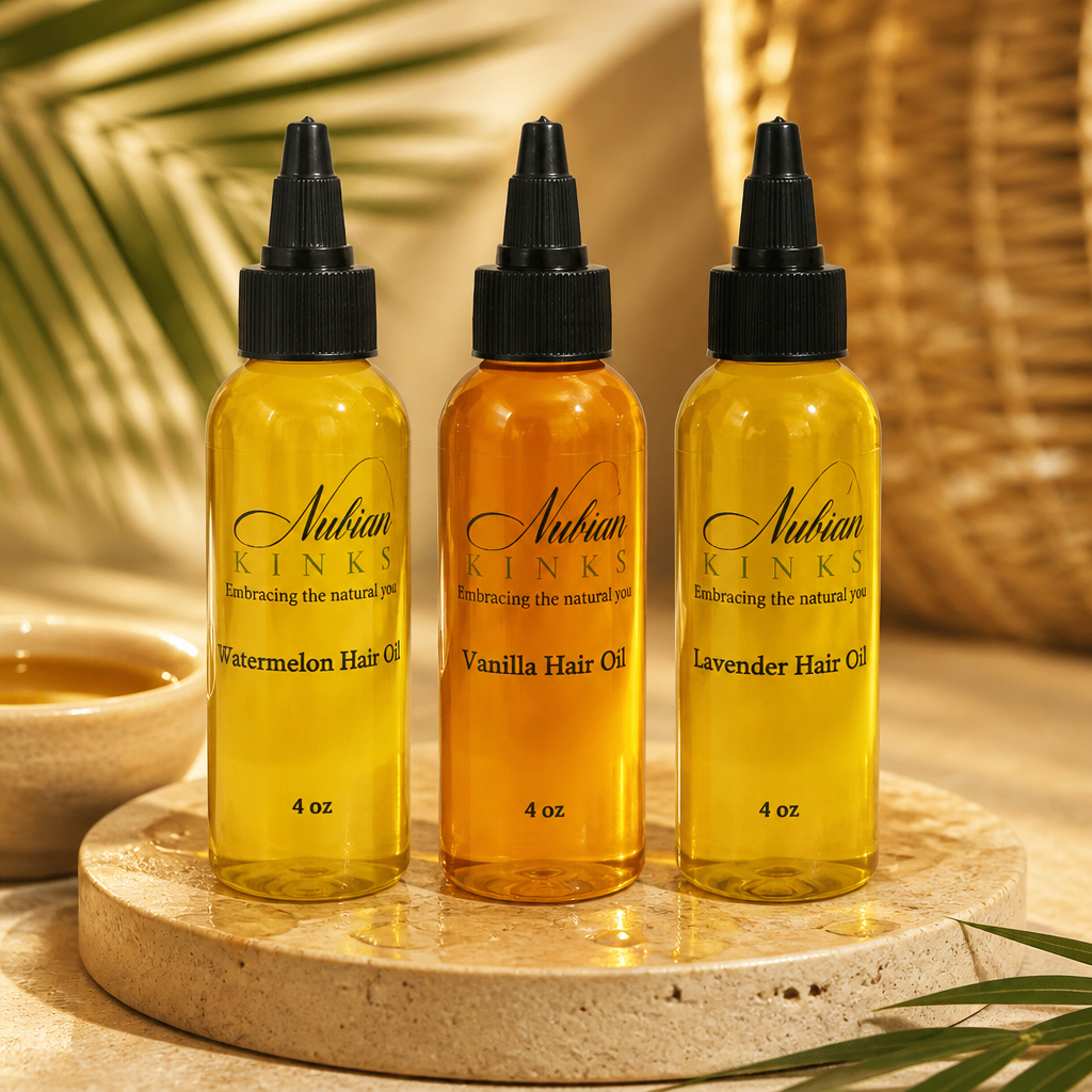 New Hair Oil Sample Pack