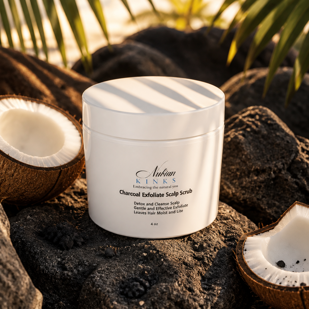 Charcoal Exfoliate Scalp Scrub 4oz.